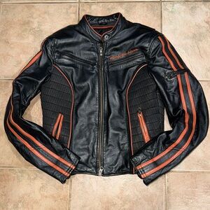 2005 Harley Davidson women’s leather jacket Sz M
